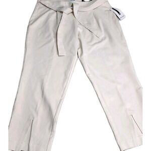 Nine West Pants Womens XL Ivory Career Slacks Professional Ankle‎ $79 NWT